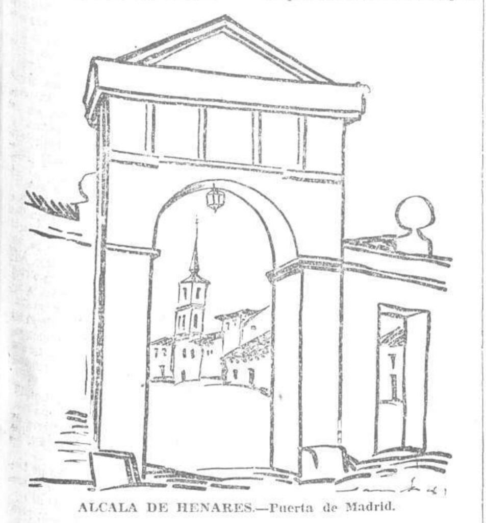 La Puerta de Madrid en 1930