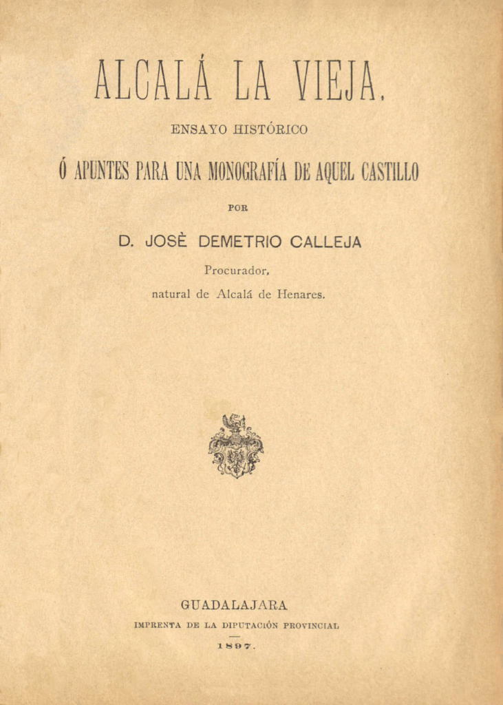 Alcalá la Vieja en 1897