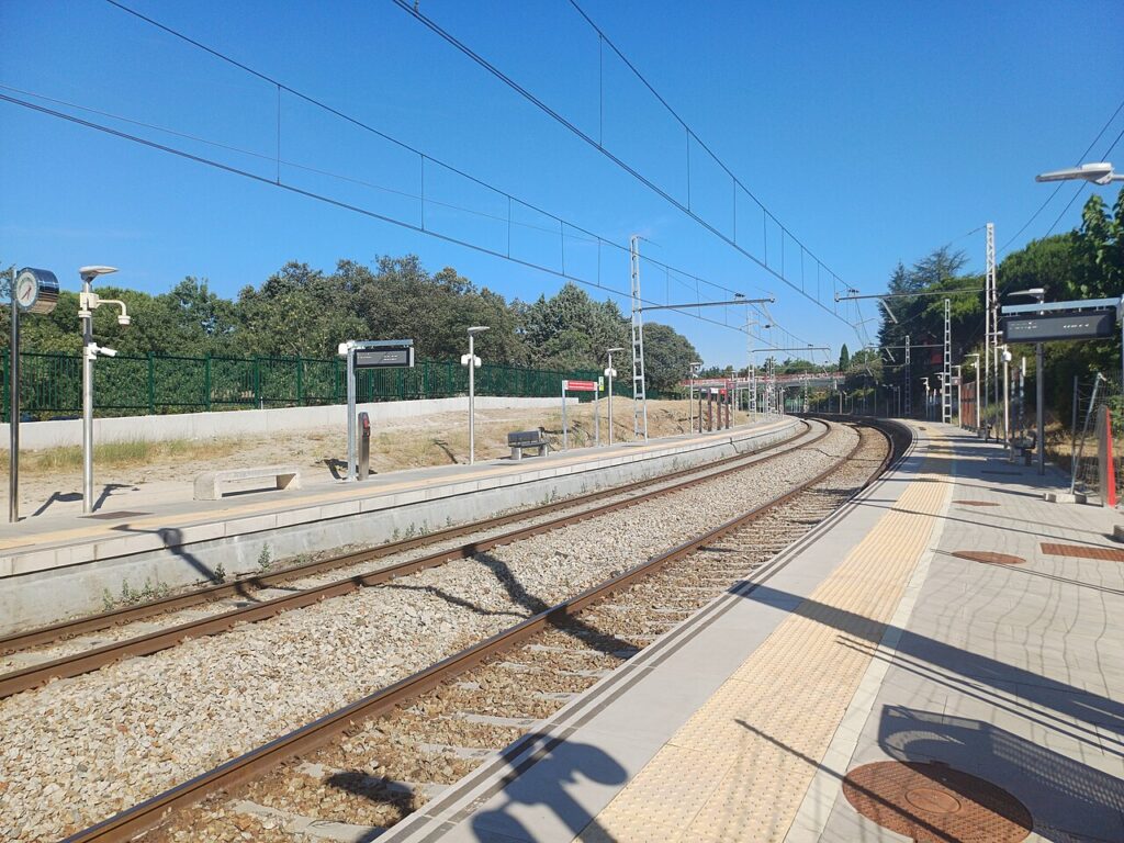 La estación de Alpedrete, la antigua Mataespesa