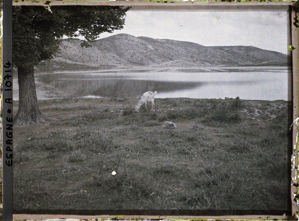 El Mar de Ontígola en 1917