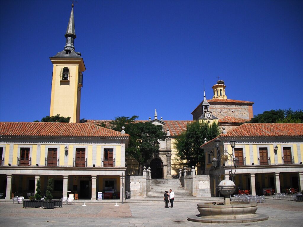 La plaza Mayor de Brunete