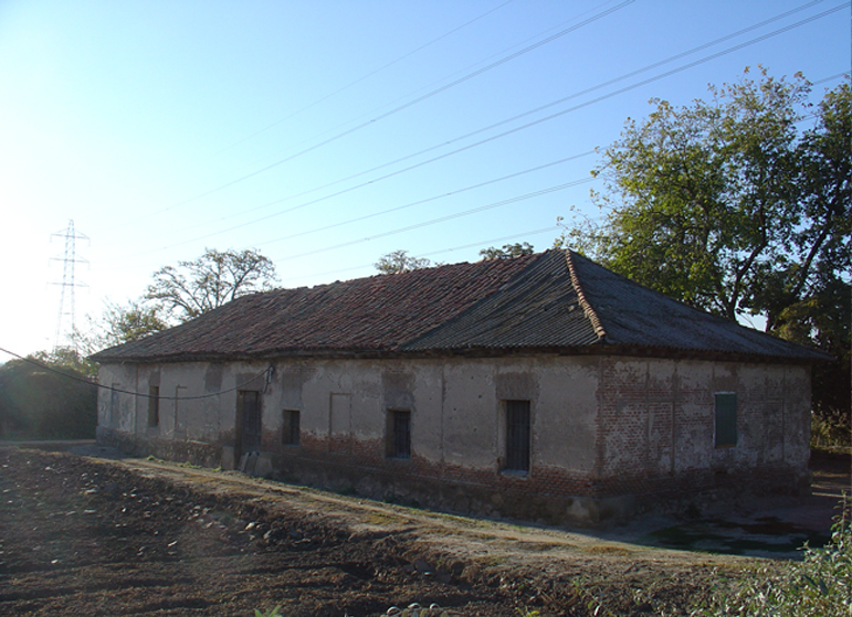 La Casa de la Cuarta Esclusa del Real Canal del Manzanares, en el Parque Lineal