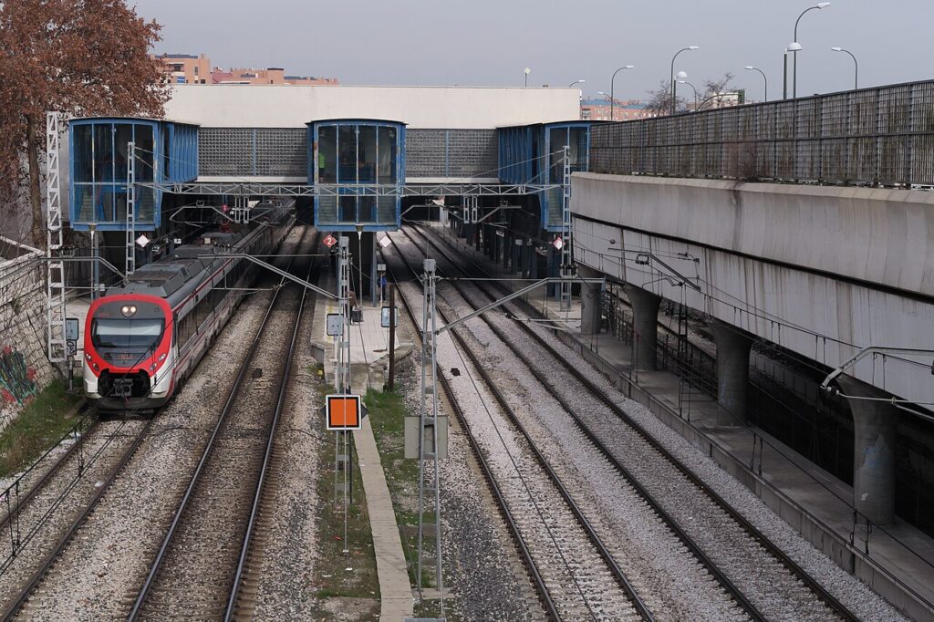 La estación de Cercanías de Villaverde Bajo, la más cercana a Butarque