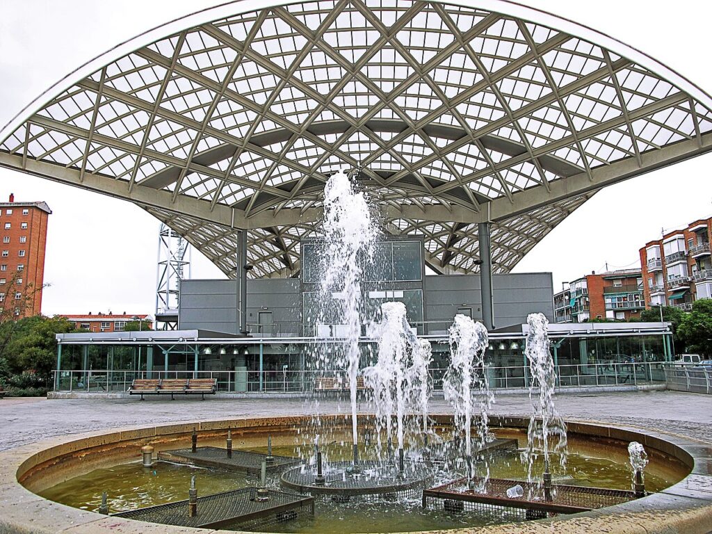 La estación de Cercanías de Asamblea de Madrid-Entrevías
