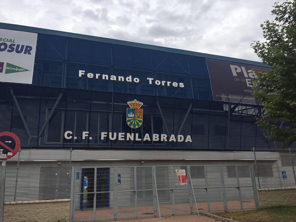 El estadio Fernando Torres, casa del CF Fuenlabrada