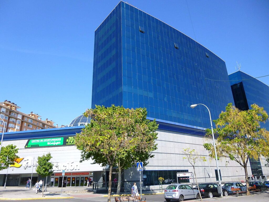 El centro comercial Plaza de la Estación