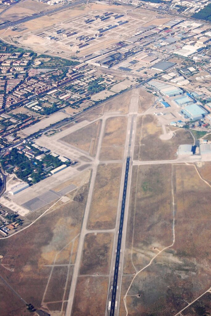 La base aérea de Getafe