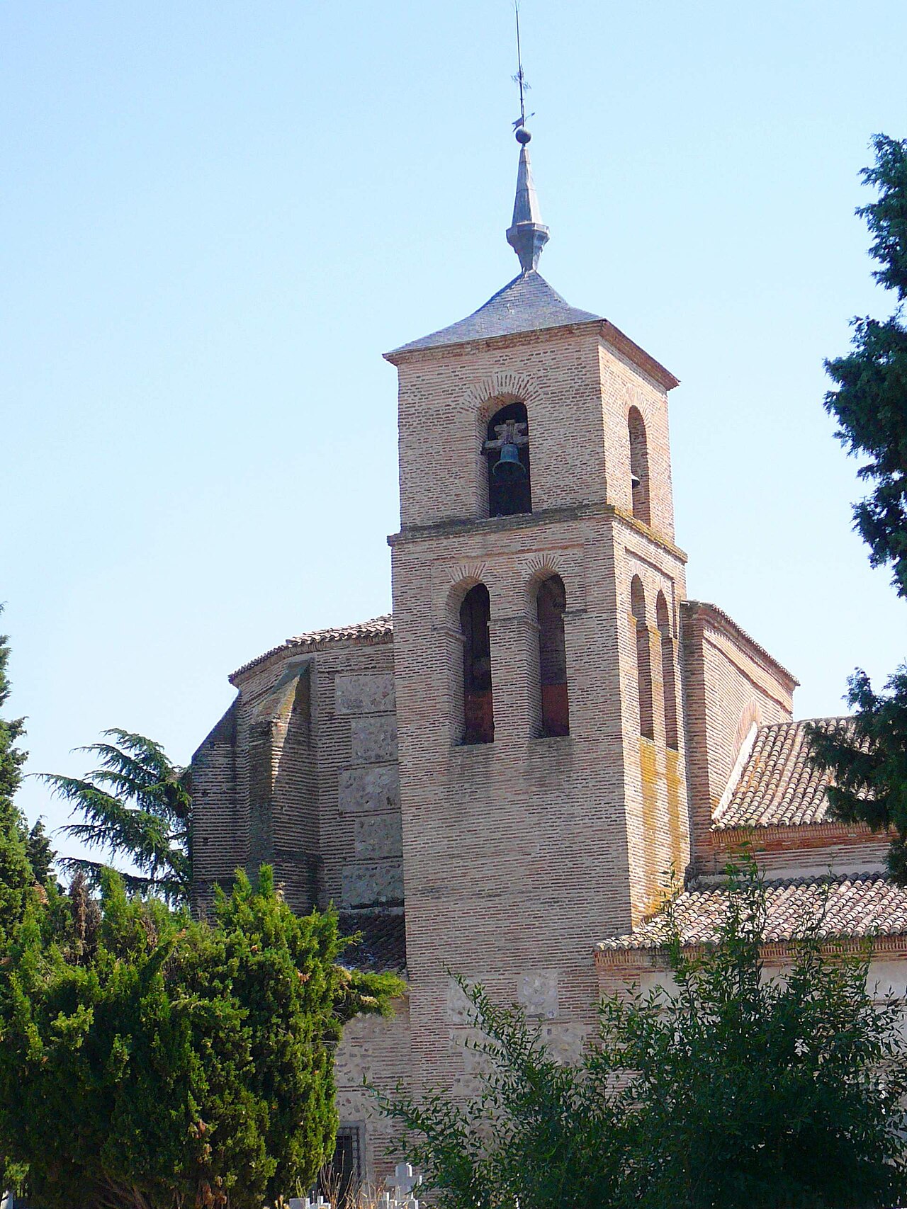 La iglesia de la Asunción de Nuestra Señora de Griñón, con su torre mudéjar