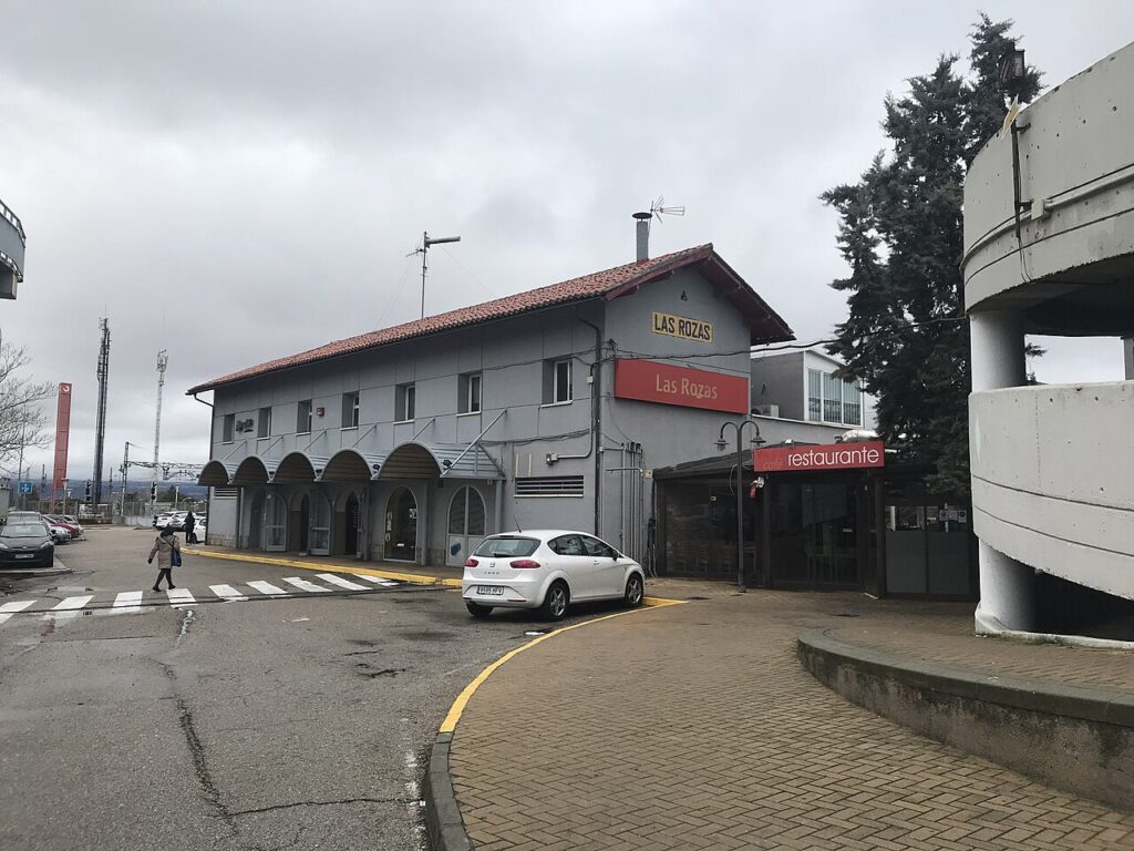 La estación de Cercanías de Las Rozas