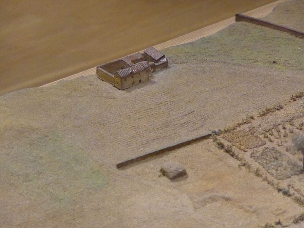 La Quinta de Goya en la maqueta de Madrid de 1828-1830 del Museo de Historia