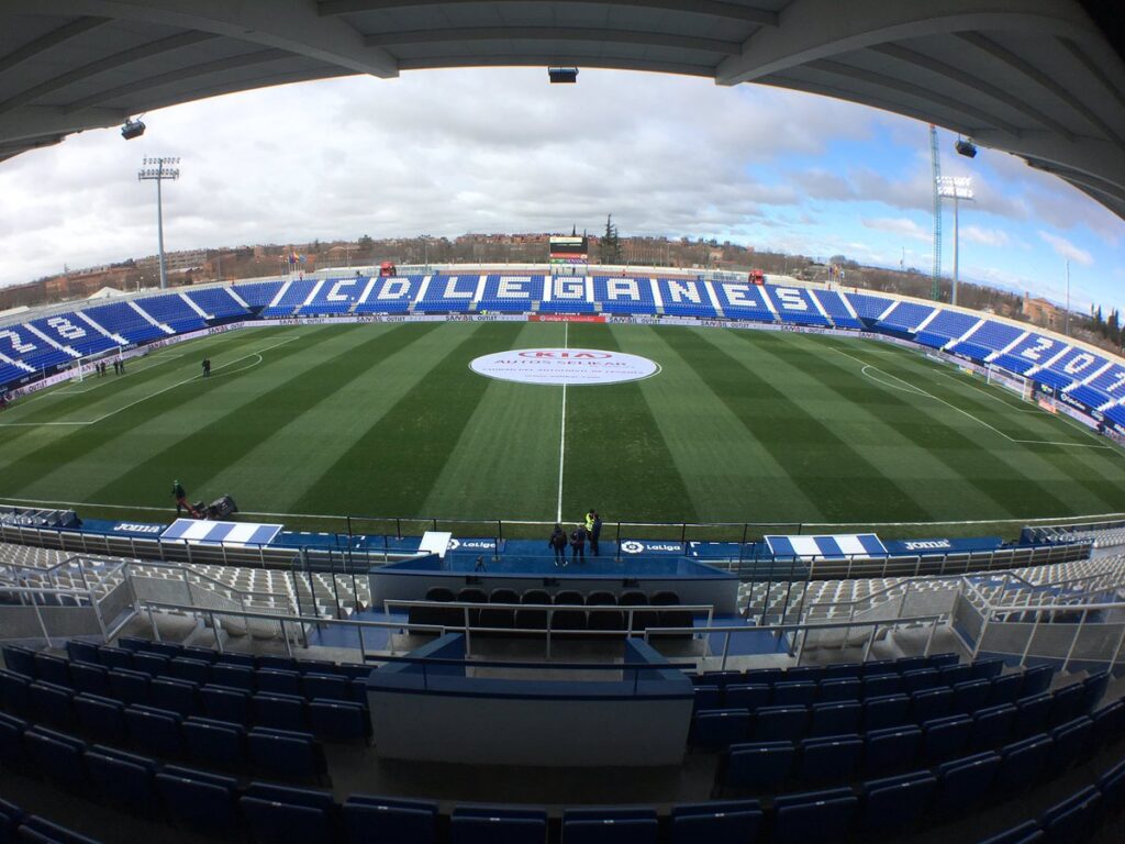 El estadio municipal de Butarque