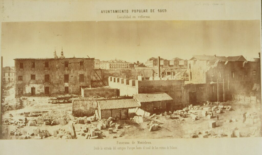 Panorama de Monteleón, en las colecciones del Museo de Historia de Madrid