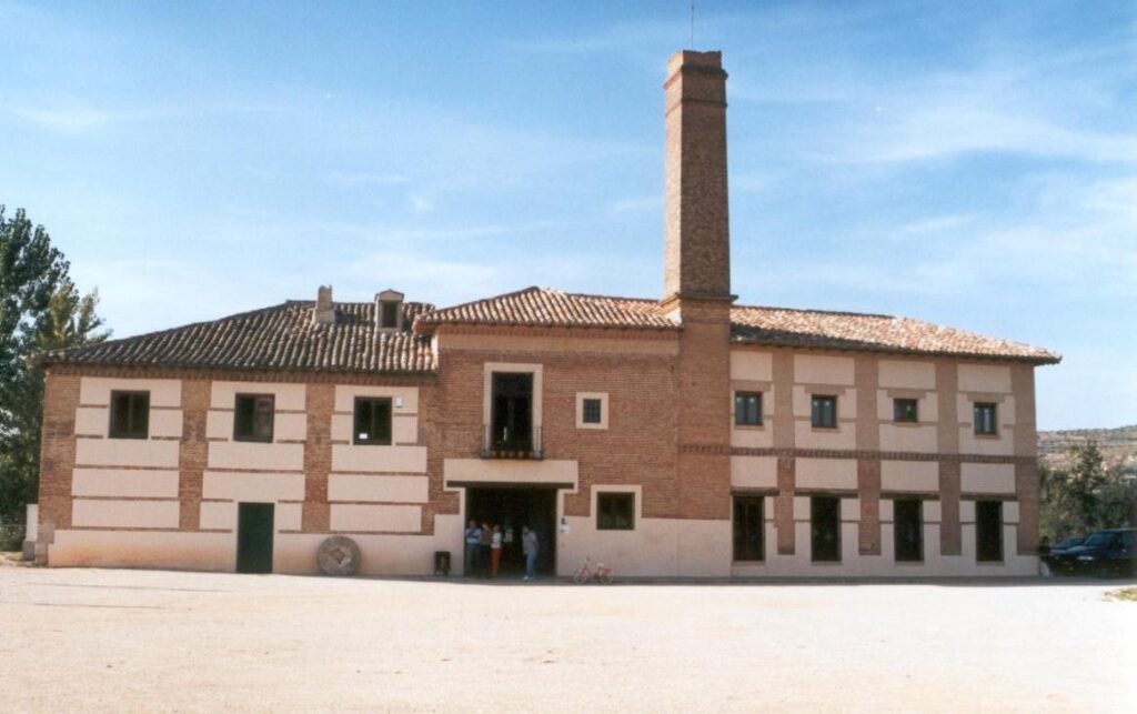 Un molino harinero de Morata de Tajuña, junto al río