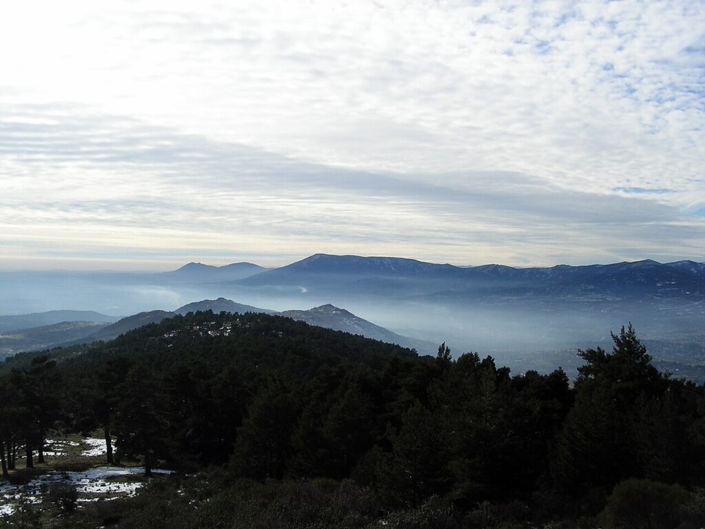 Brumas en el valle de la Barranca