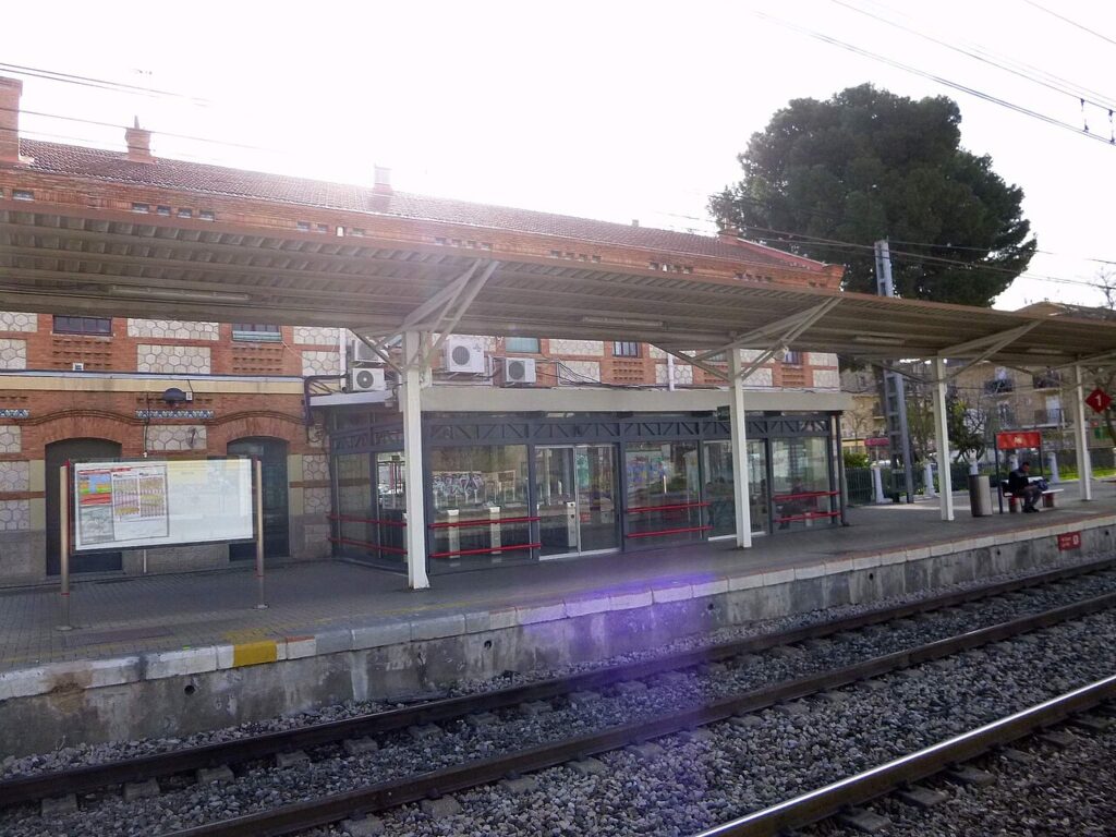 La estación de Pinto, abierta en 1851