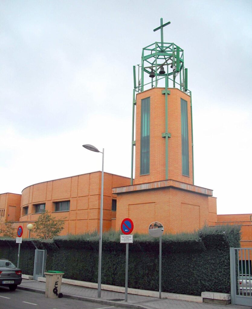 La iglesia de la Anunciación de Nuestra Señora, en Somosaguas