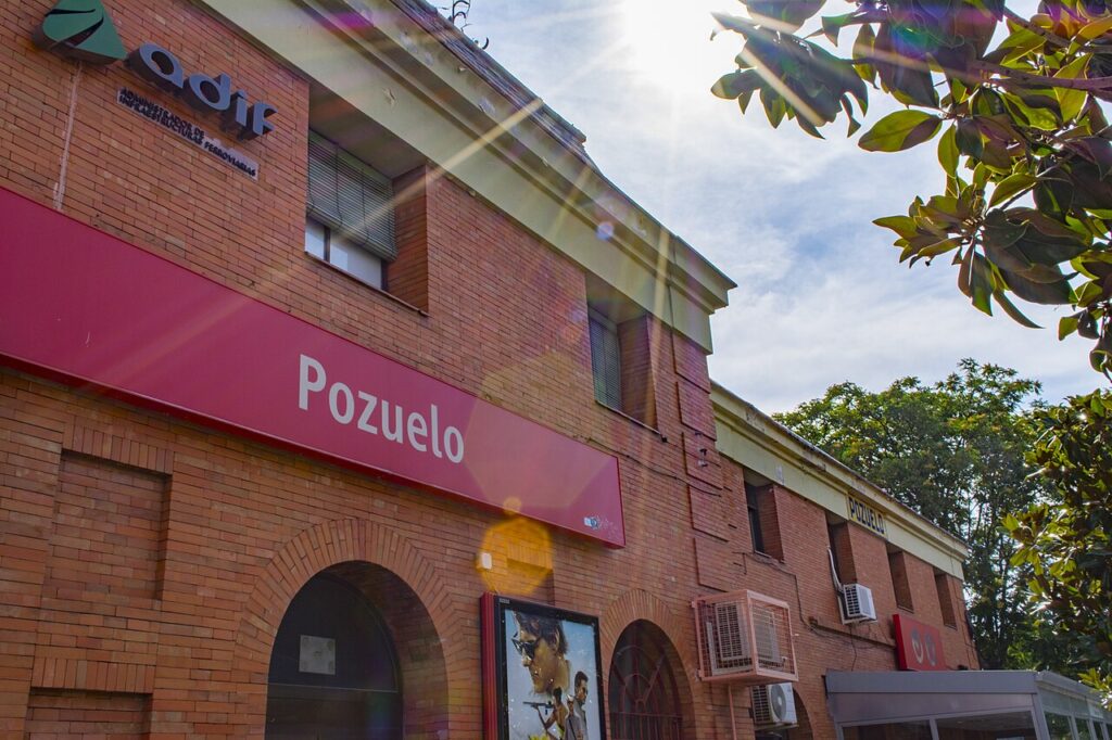 La estación de Cercanías de Pozuelo