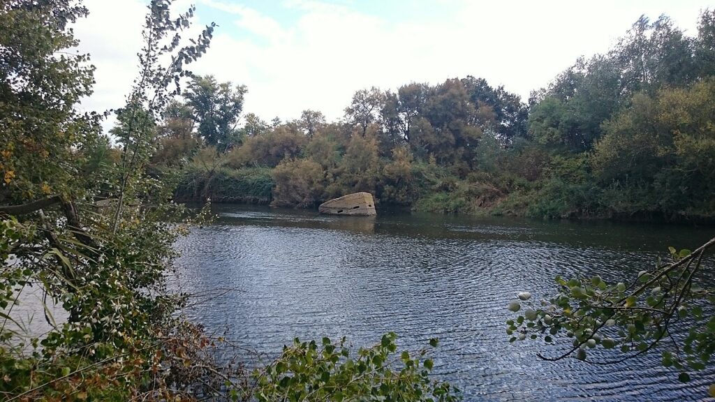 Búnker de la Guerra Civil junto al río Jarama