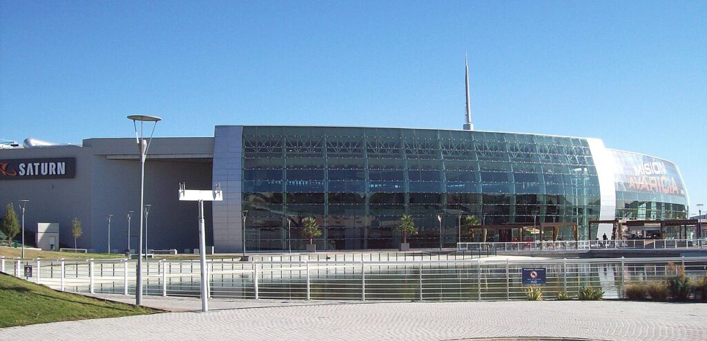 El centro comercial H2O