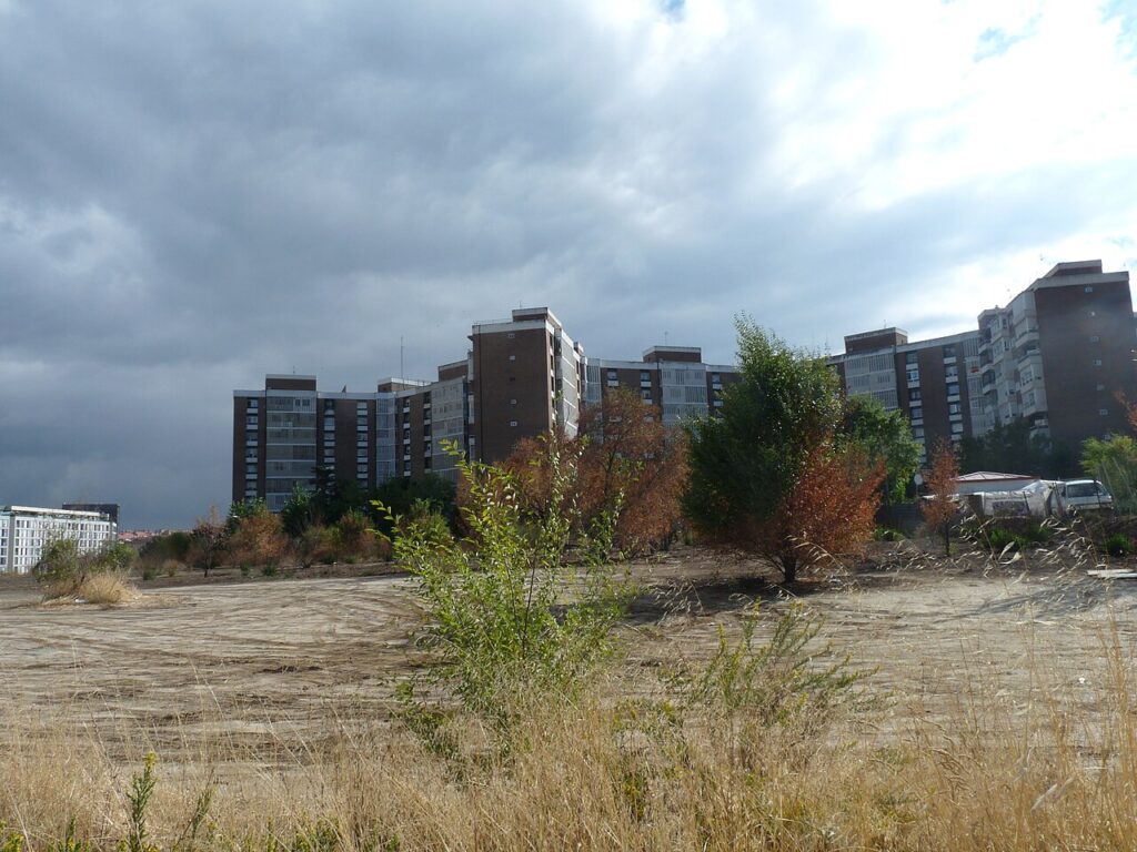 El conjunto residencial de Virgen del Cortijo, al sur de Sanchinarro