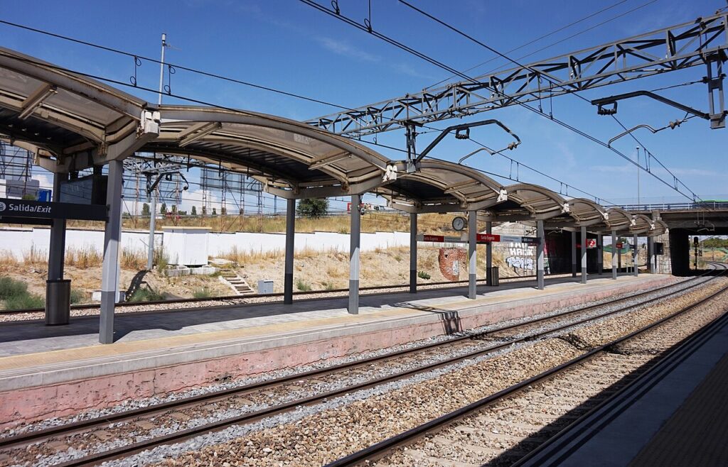 La estación de Cercanías de Santa Eugenia