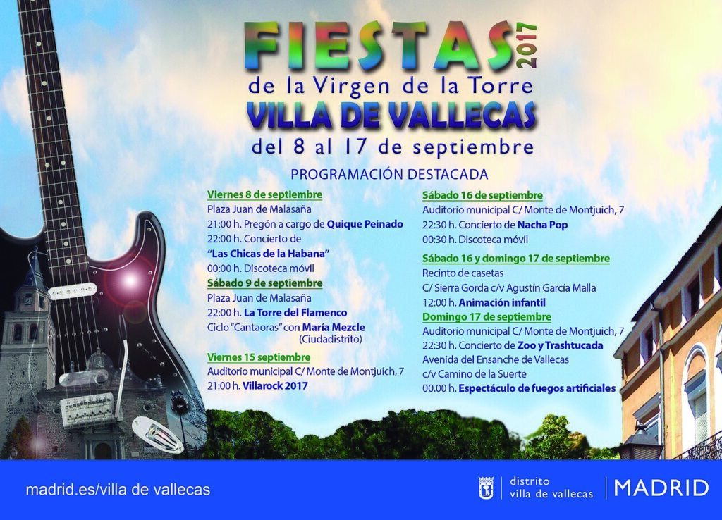 Las fiestas de Villa de Vallecas en honor a la Virgen de la Torre