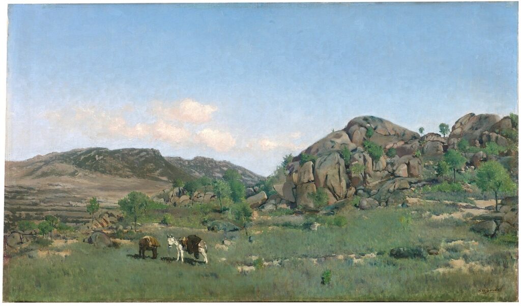 Paisaje de Torrelodones, de Aureliano de Beruete