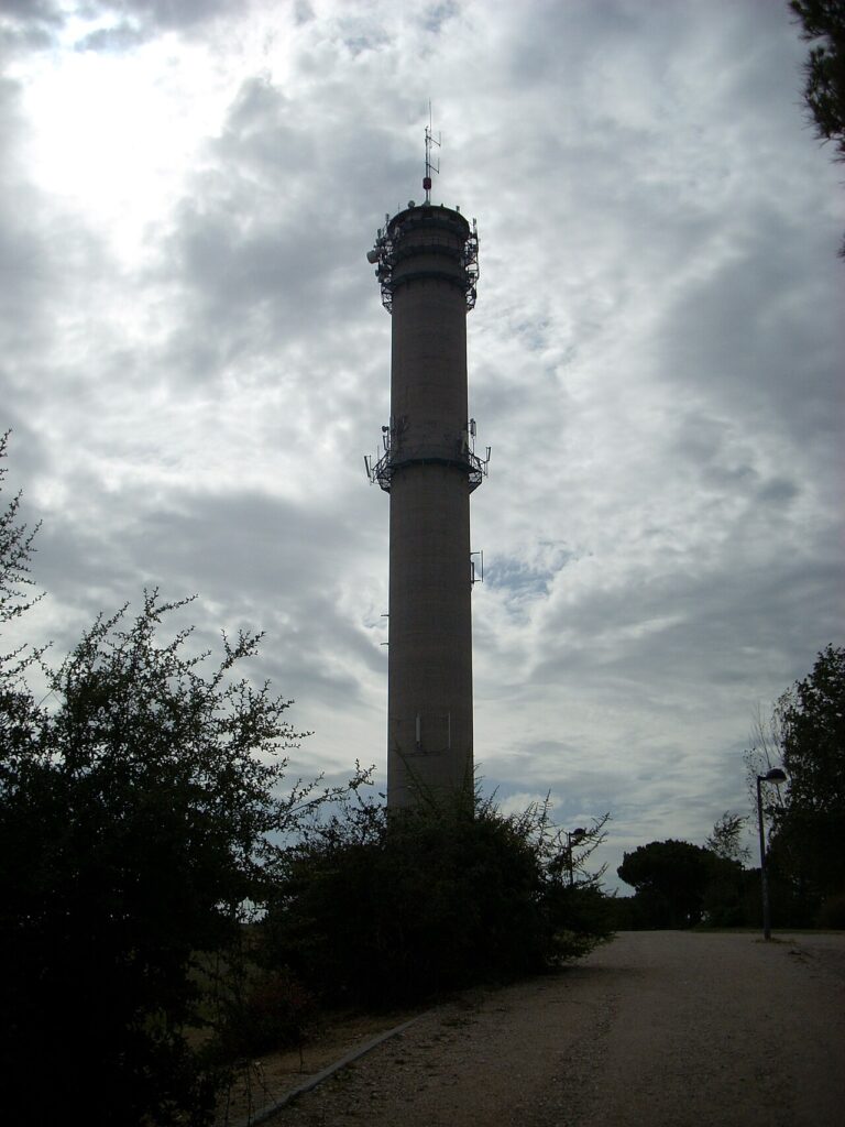 La torre del agua del Parque Central