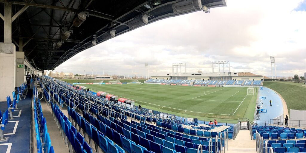 El estadio Alfredo Di Stéfano, en la Ciudad Real Madrid