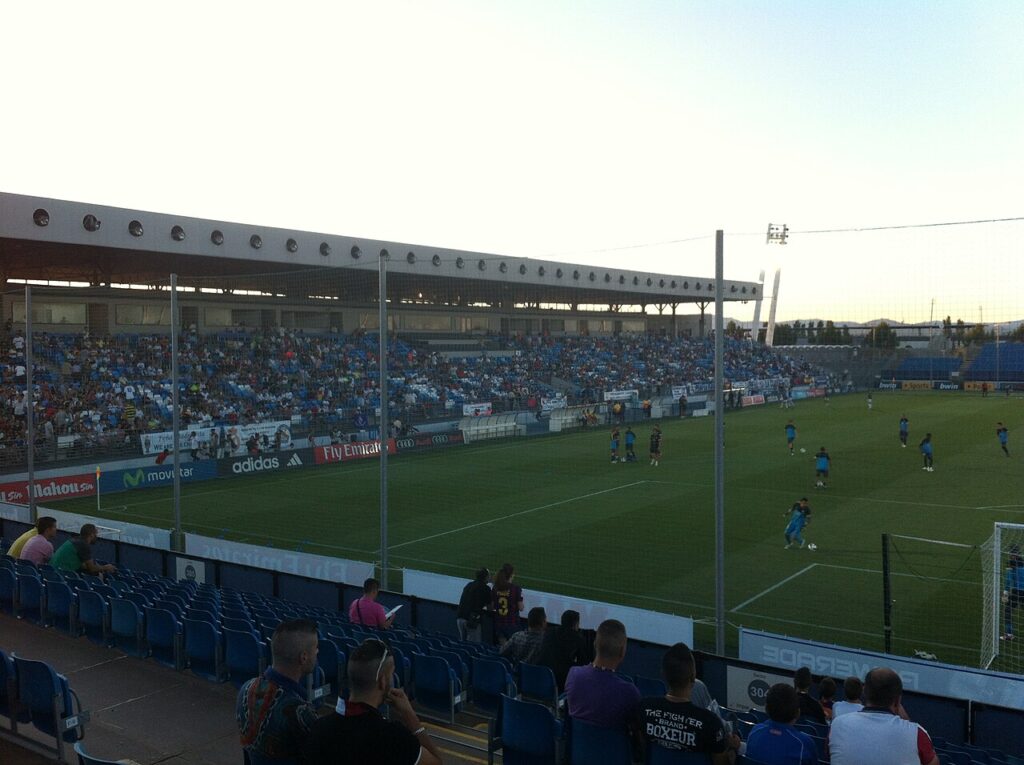 Exterior del estadio Alfredo Di Stéfano
