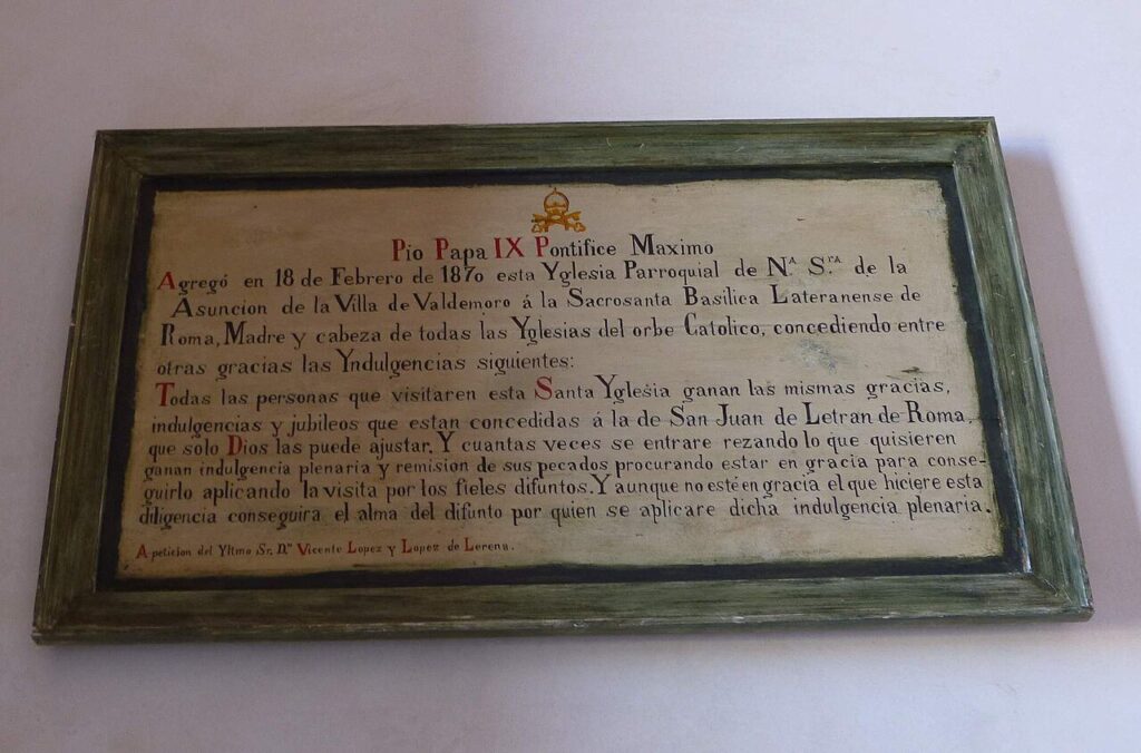 Interior de la iglesia de la Asunción