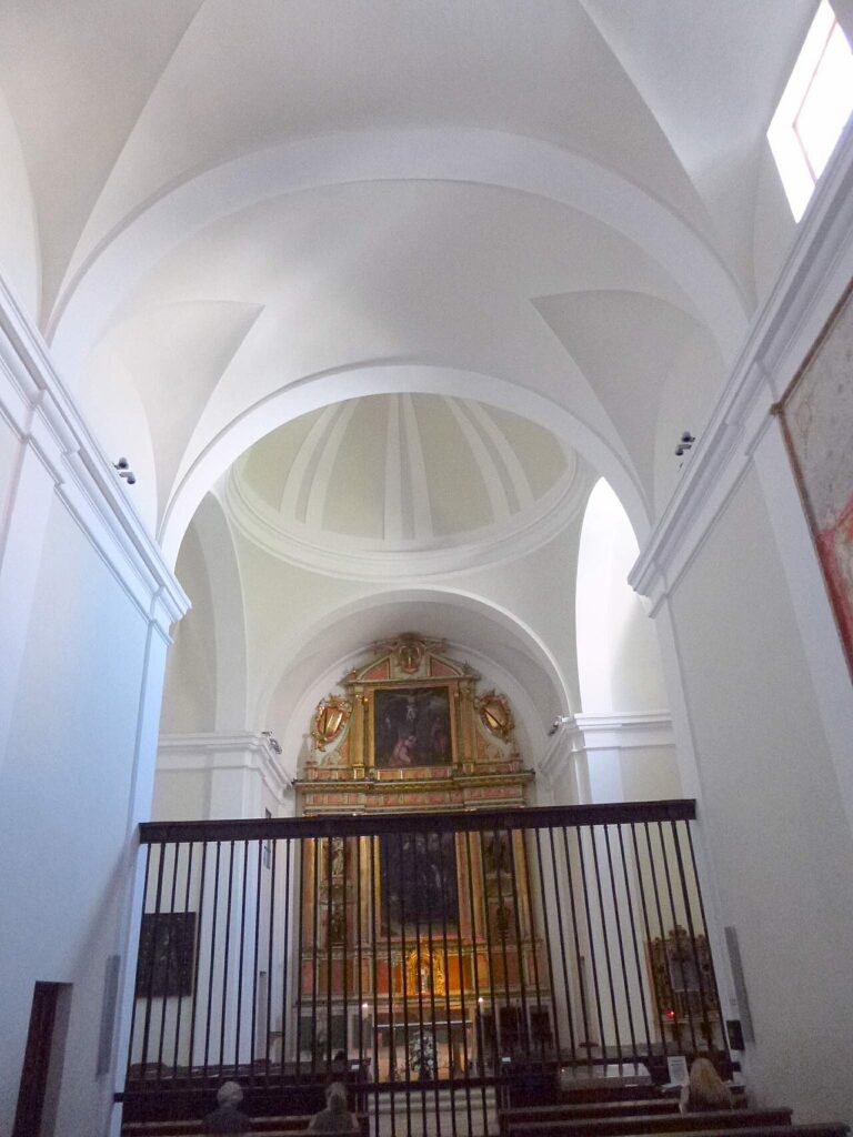 El convento de clarisas, fundado bajo el mecenazgo del duque de Lerma