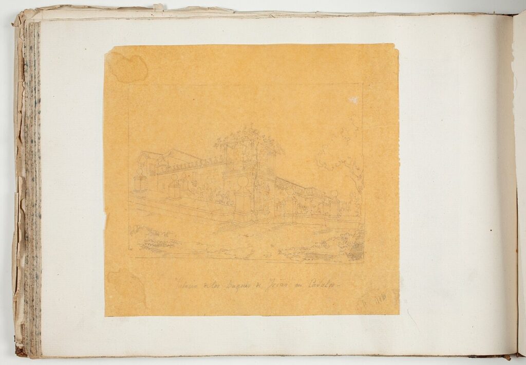 Cadalso de los Vidrios en 1840