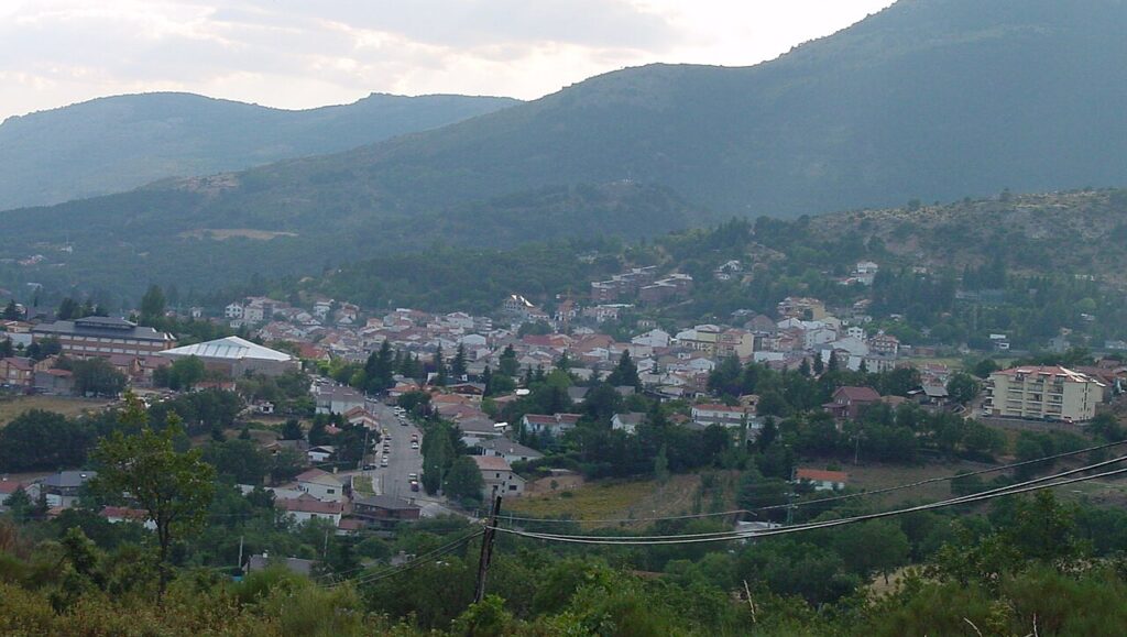 Cercedilla, en la sierra de Guadarrama