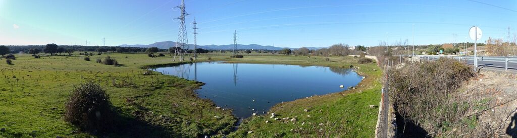 La laguna del Toril, en Galapagar