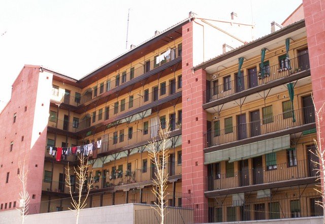 La Corrala de la calle Mesón de Paredes