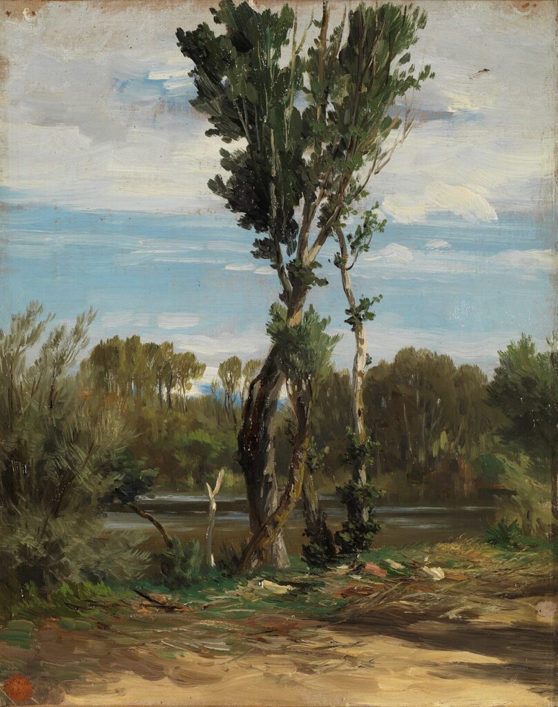 El lago de la Casa de Campo en 1872