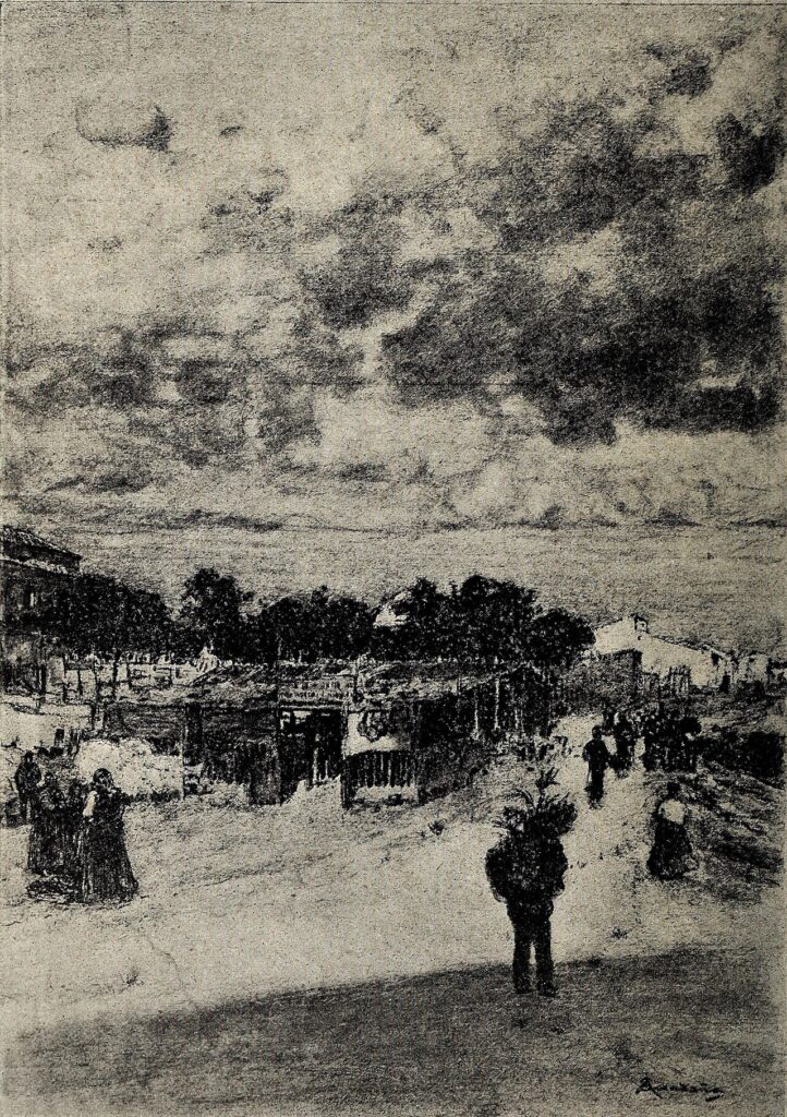 Merenderos de Vallecas en Blanco y Negro, 1898